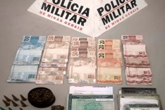 Denúncia anônima leva polícia a ponto de tráfico em Alvinópolis